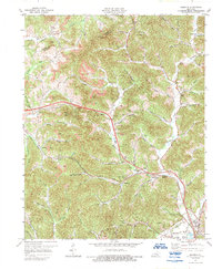 Download a high-resolution, GPS-compatible USGS topo map for Heidrick, KY (1989 edition)