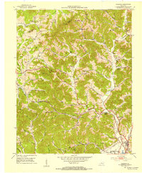 Download a high-resolution, GPS-compatible USGS topo map for Heidrick, KY (1953 edition)