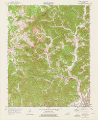 Download a high-resolution, GPS-compatible USGS topo map for Heidrick, KY (1975 edition)