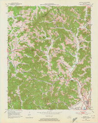 Download a high-resolution, GPS-compatible USGS topo map for Heidrick, KY (1972 edition)