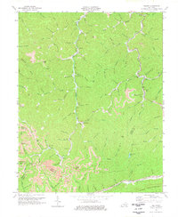 Download a high-resolution, GPS-compatible USGS topo map for Helton, KY (1977 edition)