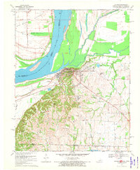 Download a high-resolution, GPS-compatible USGS topo map for Hickman, KY (1972 edition)