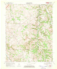 Download a high-resolution, GPS-compatible USGS topo map for Hickory Flat, KY (1969 edition)
