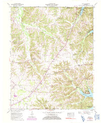 Download a high-resolution, GPS-compatible USGS topo map for Hico, KY (1991 edition)