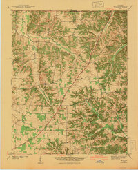 preview thumbnail of historical topo map of Calloway County, KY in 1942
