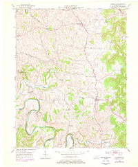 preview thumbnail of historical topo map of Fleming County, KY in 1951