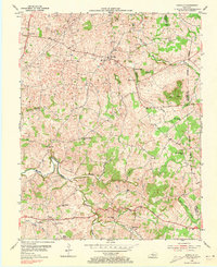 Download a high-resolution, GPS-compatible USGS topo map for Hiseville, KY (1973 edition)