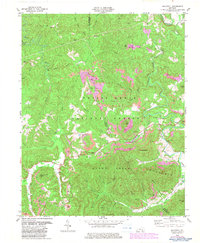 Download a high-resolution, GPS-compatible USGS topo map for Hollyhill, KY (1983 edition)
