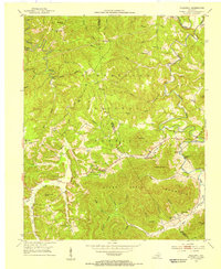 Download a high-resolution, GPS-compatible USGS topo map for Hollyhill, KY (1954 edition)
