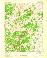 Download a high-resolution, GPS-compatible USGS topo map for Howe Valley, KY (1962 edition)