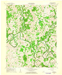 Download a high-resolution, GPS-compatible USGS topo map for Hudgins, KY (1963 edition)