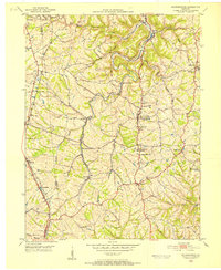 preview thumbnail of historical topo map of Independence, KY in 1950