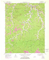 Download a high-resolution, GPS-compatible USGS topo map for Inez, KY (1978 edition)