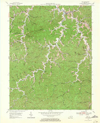 Download a high-resolution, GPS-compatible USGS topo map for Inez, KY (1971 edition)