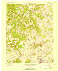 Download a high-resolution, GPS-compatible USGS topo map for Irvington, KY (1954 edition)