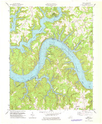 preview thumbnail of historical topo map of Wayne County, KY in 1978