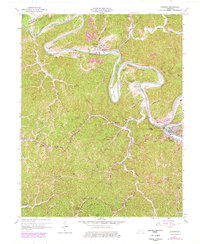 Download a high-resolution, GPS-compatible USGS topo map for Jackson, KY (1978 edition)