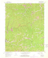 preview thumbnail of historical topo map of Pike County, KY in 1963