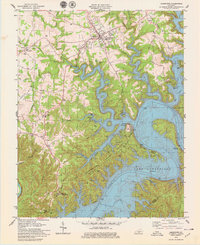 Download a high-resolution, GPS-compatible USGS topo map for Jamestown, KY (1979 edition)