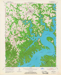 Download a high-resolution, GPS-compatible USGS topo map for Jamestown, KY (1967 edition)