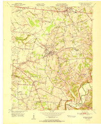 1951 Map of Jeffersontown