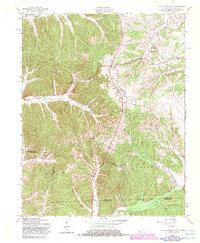 Download a high-resolution, GPS-compatible USGS topo map for Johnson Hollow, KY (1983 edition)