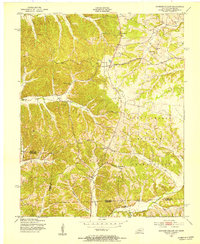 Download a high-resolution, GPS-compatible USGS topo map for Johnson Hollow, KY (1953 edition)