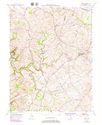 Download a high-resolution, GPS-compatible USGS topo map for Keene, KY (1979 edition)