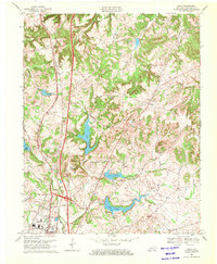 Download a high-resolution, GPS-compatible USGS topo map for Kelly, KY (1971 edition)