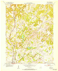 Download a high-resolution, GPS-compatible USGS topo map for Kelly, KY (1953 edition)