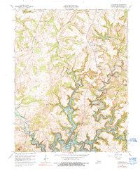 Download a high-resolution, GPS-compatible USGS topo map for Kingswood, KY (1990 edition)