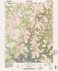 Download a high-resolution, GPS-compatible USGS topo map for Kingswood, KY (1996 edition)