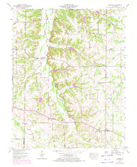 Download a high-resolution, GPS-compatible USGS topo map for Kirksey, KY (1972 edition)