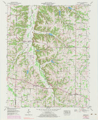 preview thumbnail of historical topo map of Calloway County, KY in 1951