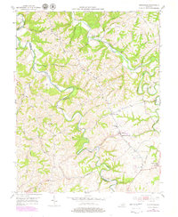 Download a high-resolution, GPS-compatible USGS topo map for Kirksville, KY (1979 edition)
