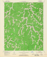 Download a high-resolution, GPS-compatible USGS topo map for Kite, KY (1968 edition)