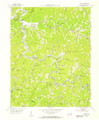Download a high-resolution, GPS-compatible USGS topo map for Krypton, KY (1955 edition)