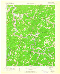 Download a high-resolution, GPS-compatible USGS topo map for Krypton, KY (1962 edition)