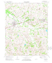 Download a high-resolution, GPS-compatible USGS topo map for La Center, KY (1977 edition)