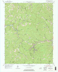 Download a high-resolution, GPS-compatible USGS topo map for Leatherwood, KY (1976 edition)