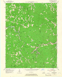 Download a high-resolution, GPS-compatible USGS topo map for Leatherwood, KY (1967 edition)
