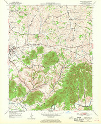 Download a high-resolution, GPS-compatible USGS topo map for Lebanon East, KY (1968 edition)