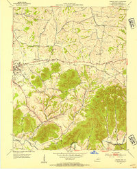 Download a high-resolution, GPS-compatible USGS topo map for Lebanon East, KY (1954 edition)
