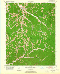 Download a high-resolution, GPS-compatible USGS topo map for Lee City, KY (1965 edition)