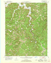 Download a high-resolution, GPS-compatible USGS topo map for Leighton, KY (1968 edition)