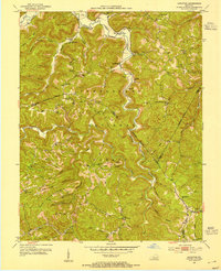Download a high-resolution, GPS-compatible USGS topo map for Leighton, KY (1955 edition)
