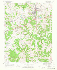 Download a high-resolution, GPS-compatible USGS topo map for Leitchfield, KY (1968 edition)