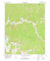 Download a high-resolution, GPS-compatible USGS topo map for Lenox, KY (1978 edition)