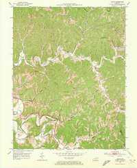 Download a high-resolution, GPS-compatible USGS topo map for Lenox, KY (1973 edition)