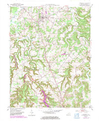 Download a high-resolution, GPS-compatible USGS topo map for Lewisburg, KY (1983 edition)